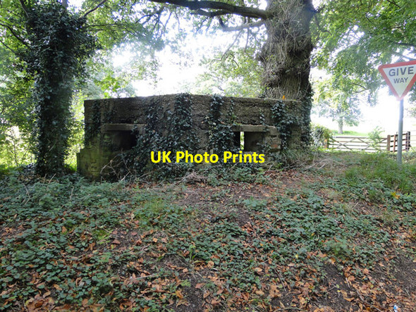 Photo 6"x4" Type FW3\/22 pillbox beside the road south east of Walsingham Great Walsingham c2014 P1