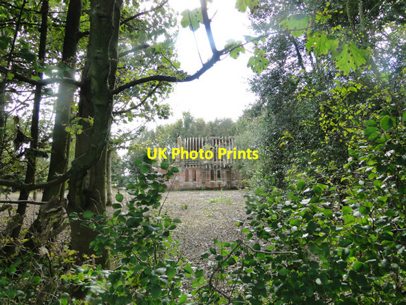 Photo 6"x4" The derelict chapel at Thursford Castle Thursford c2014