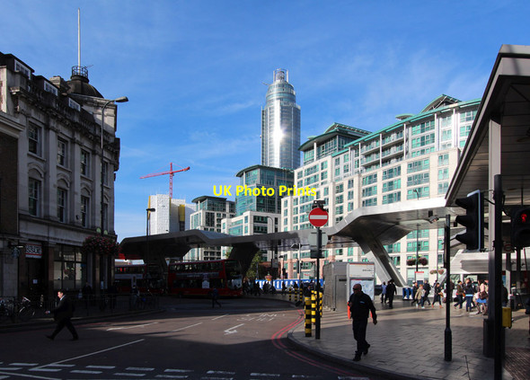 Photo 6"x4" Vauxhall Station Westminster c2014