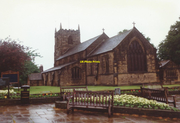 Photo 6"x4" All Saints Parish Church Ilkley c1996
