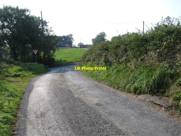Photo 6"x4" East Cloghoge Road approaching the junction with Donaldsons Road Creggan\/H9316 c2014