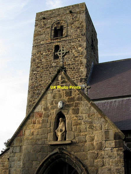 Photo 6"x4" Tower of St Mary's Church, Ovingham Prudhoe c2014