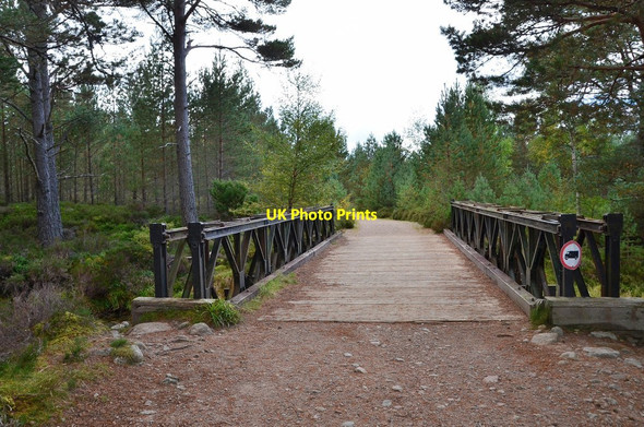 Photo 6"x4" Bridge over the Allt na Ciste Glen More\/NH9809 c2014
