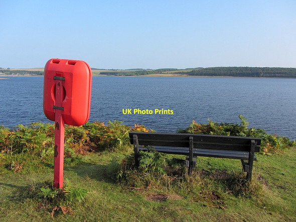 Photo 6"x4" Promontory viewpoint above Derwent Reservoir at Pow Hill Edmondbyers c2014