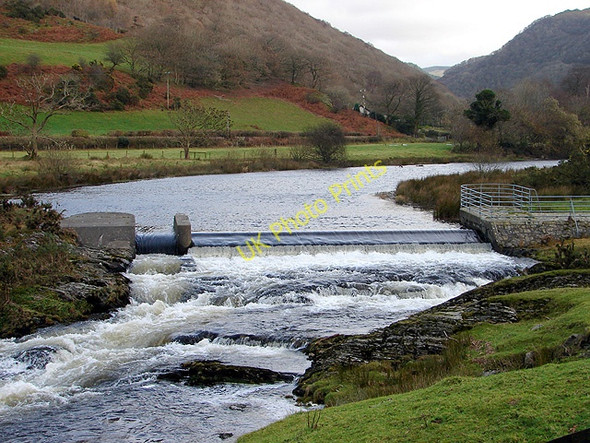 Photo 6"x4" Weir above Rheidol Falls Aberffrwd\/SN6878 c2008