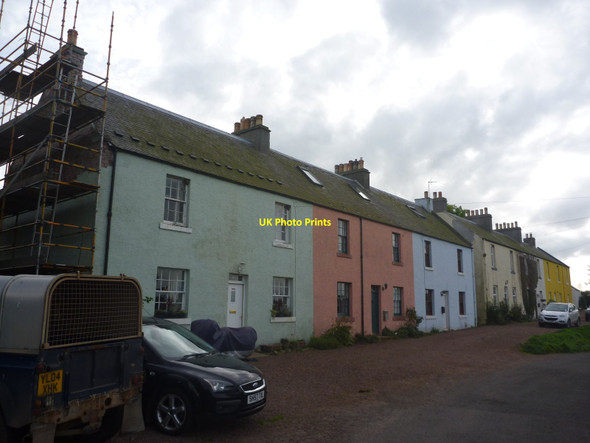 Photo 6"x4" Rural East Lothian : Main Street, Long Newton Gifford c2014