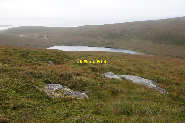 Photo 6"x4" Heimar Water from un-named top to the east Quoys\/HP6112 c2014