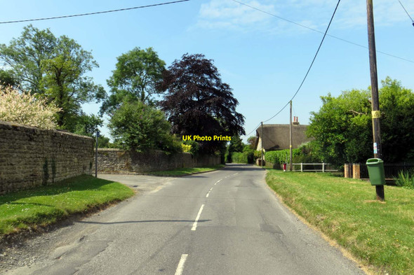 Photo 6"x4" Church Street in Marsh Gibbon Marsh Gibbon c2014