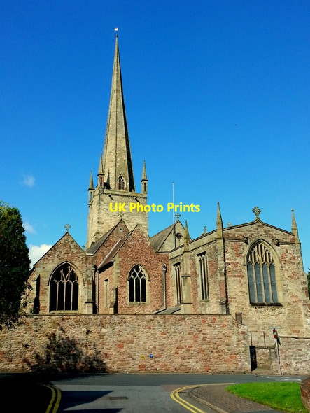 Photo 6"x4" St. Mary's parish church, Ross-on-Wye Ross-on-Wye c2014