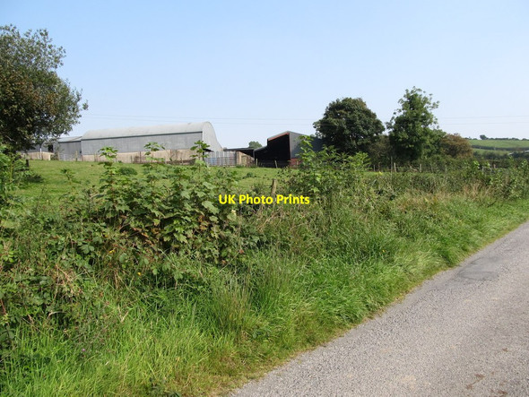 Photo 6"x4" Farm sheds on the Co Monaghan side of the Border Drumakill c2014
