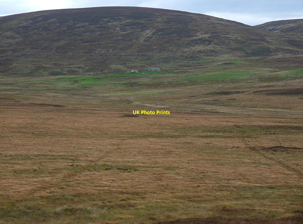 Photo 6"x4" Drainage channels, Cnoc Achadh na Teanga, Sutherland West Langwell c2014