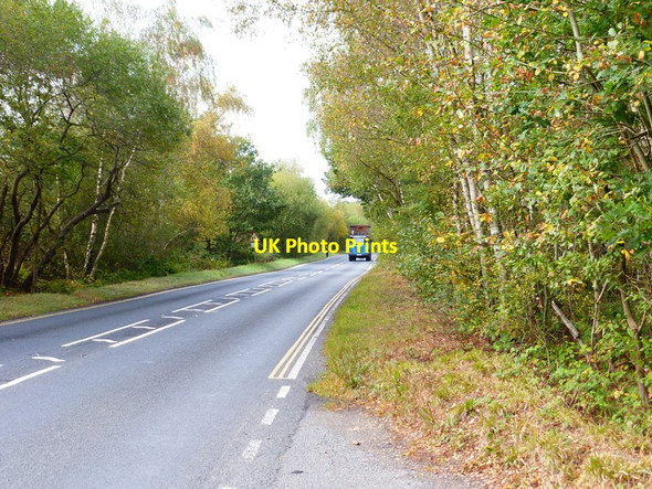 Photo 6"x4" Looking west along Vigo Lane Yateley c2014