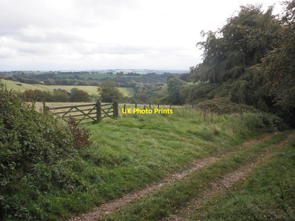 Photo 6"x4" Bridleway diversion, Tripp Farm Chidgley c2014