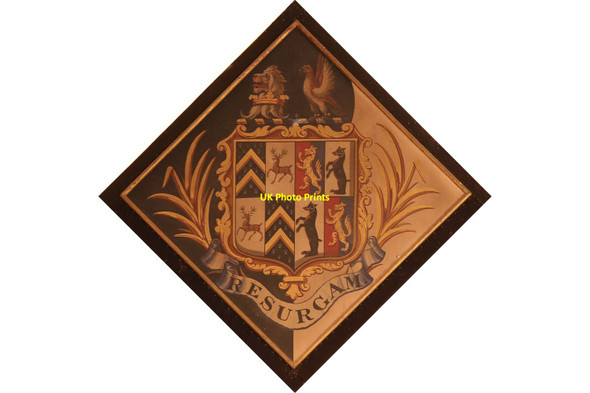 Photo 6"x4" St Thomas of Canterbury, East Clandon - Hatchment East Clandon c2014 P1