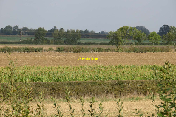 Photo 6"x4" Arable fields near Steeple Claydon Calvert c2014