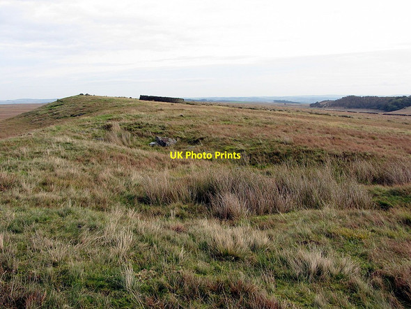 Photo 6"x4" Standingstone Rigg from the west Stonehaugh c2014