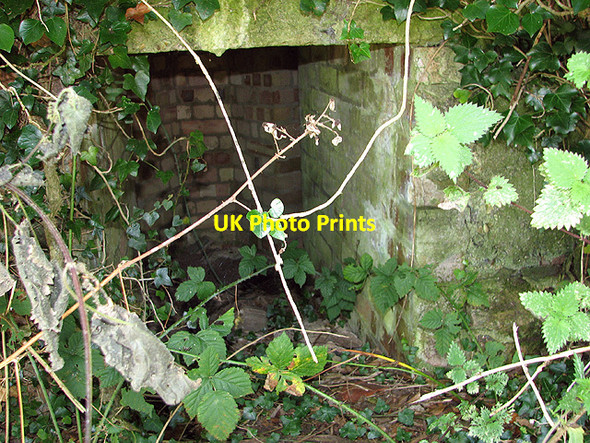 Photo 6"x4" Type-22 variant pillbox (entrance) Matlaske c2014