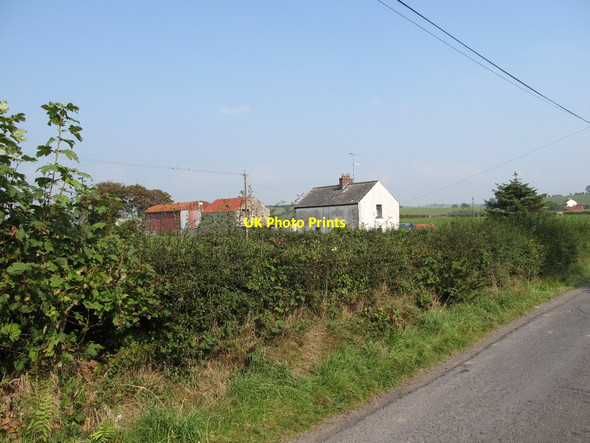 Photo 6"x4" Farm house and outbuildings on Drumakill Road Drumakill c2014