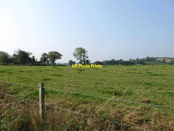 Photo 6"x4" Farmland south west of Tullyraghan Cross Roads Drumakill c2014