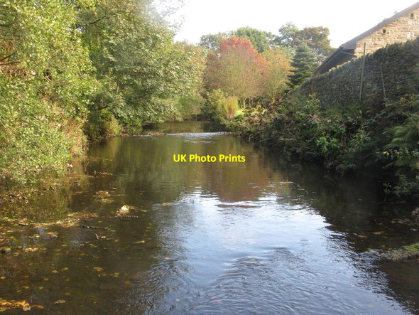 Photo 6"x4" View from the Stepping Stones Stocksbridge c2014