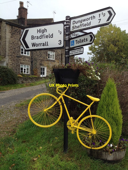 Photo 6"x4" Le Tour at Bradfield Low Bradfield c2014