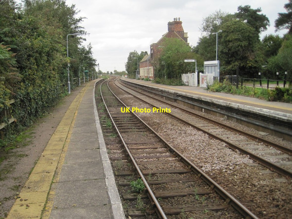Photo 6"x4" Somerleyton railway station, Suffolk Herringfleet c2014