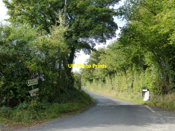 Photo 6"x4" Junction of lanes by Twentyways Farm Ramsdean c2014