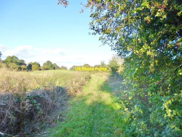 Photo 6"x4" Droitwich Spa, bridleway Droitwich c2014