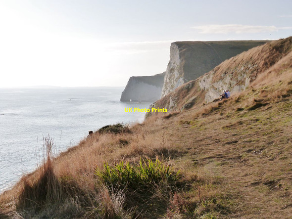 Photo 6"x4" The Bat's Head from Durdle Door West Lulworth c2014
