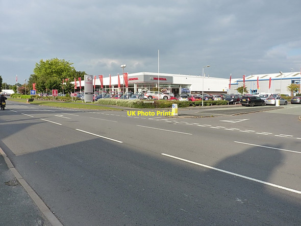 Photo 6"x4" Car dealership, Cannock Cannock c2014