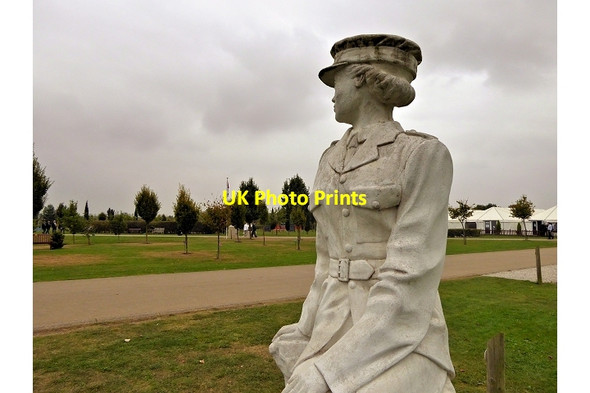 Photo 6"x4" ATS Girl at the National Memorial Arboretum Croxall c2014