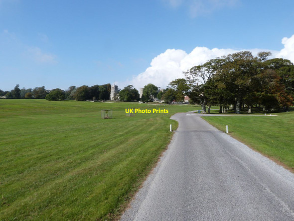 Photo 6"x4" Entrance drive to Lulworth Castle, Dorset East Lulworth c2014