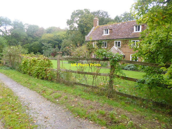 Photo 6"x4" Woodfalls, Lodge Farmhouse Downton\/SU1821 c2014