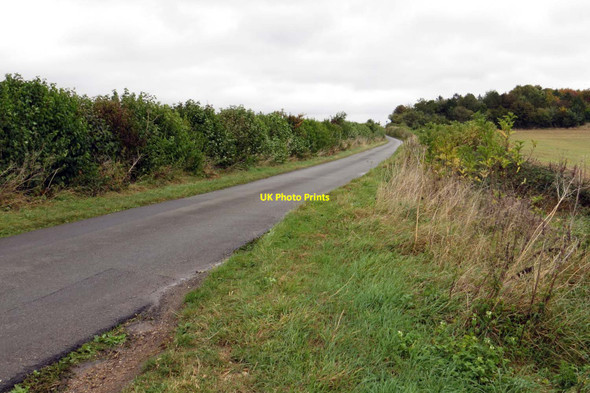 Photo 6"x4" Rural road to Tackley Tackley c2014