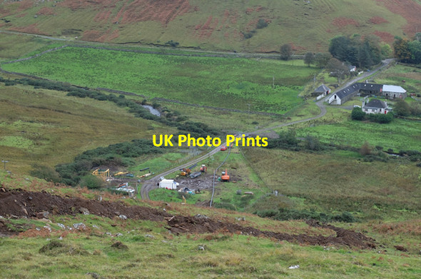 Photo 6"x4" Power station construction at Talisker Talisker c2014