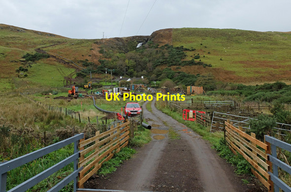 Photo 6"x4" Power station construction at Talisker Talisker c2014