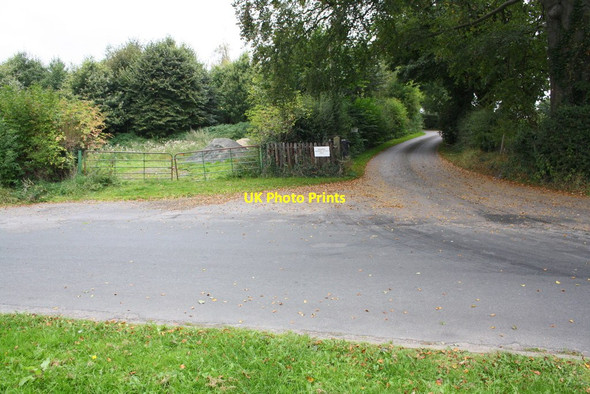 Photo 6"x4" Junction of Burrill Road and Green Lane Bedale c2014