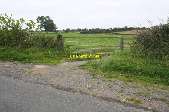 Photo 6"x4" Gateway beside minor road near High Ash Bank Bedale c2014