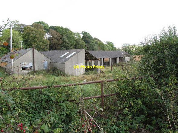 Photo 6"x4" Farm buildings between Bonecastle Road and Drumcullan Road Downpatrick c2014