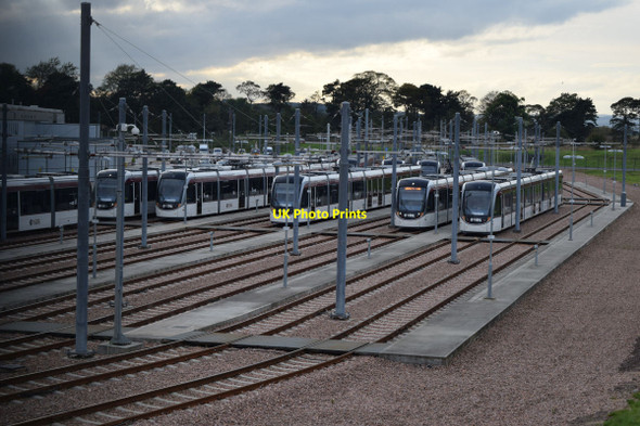 Photo 6"x4" Gogar Tram Depot Gogar\/NT1672 c2014