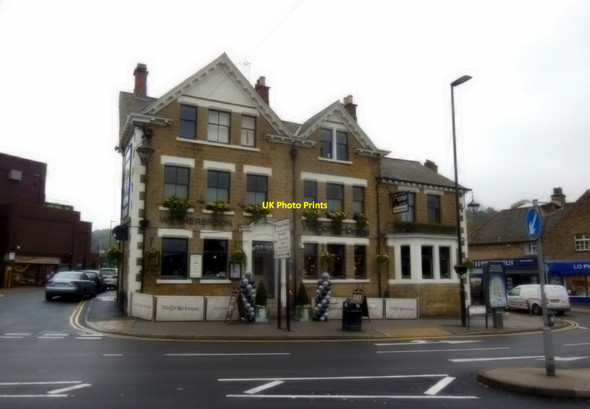 Photo 6"x4" Wagon and Horses on Market Place, Chapeltown Chapeltown\/SK3596 c2014