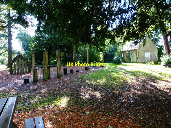 Photo 6"x4" Picnic and play area by the Staunton Way Durrants\/SU7209 c2014