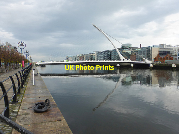 Photo 6"x4" Samuel Beckett Bridge Ringsend c2014
