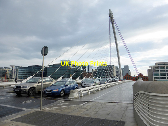 Photo 6"x4" Samuel Beckett Bridge Ringsend c2014