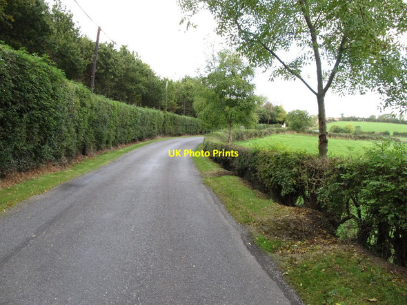 Photo 6"x4" Woodgrange Road north of Derry Hill Annadorn c2014