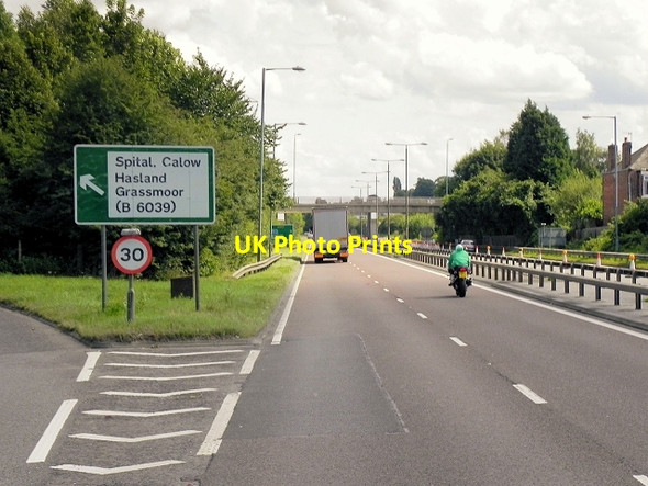 Photo 6"x4" A617, Chesterfield Chesterfield\/SK3871 c2014