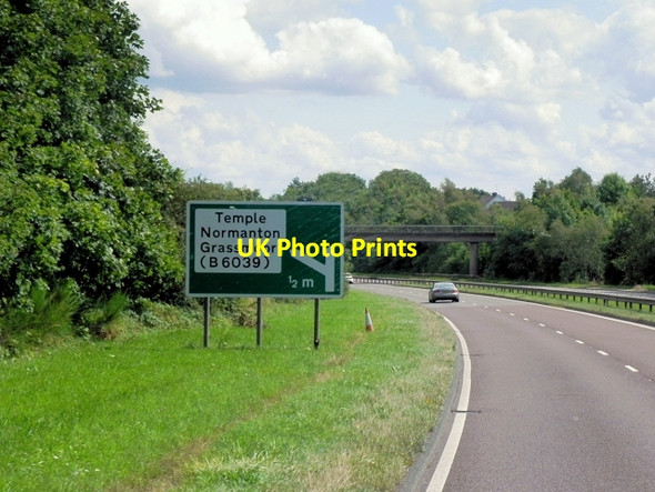Photo 6"x4" A617 Eastbound Winsick c2014
