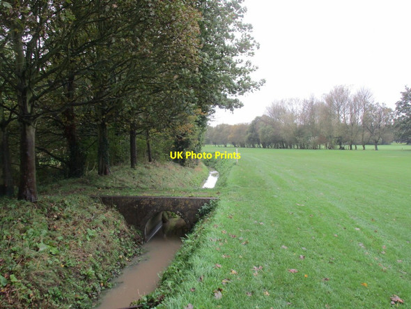 Photo 6"x4" Bridge over the Sand Dike Cottingham\/TA0432 c2014