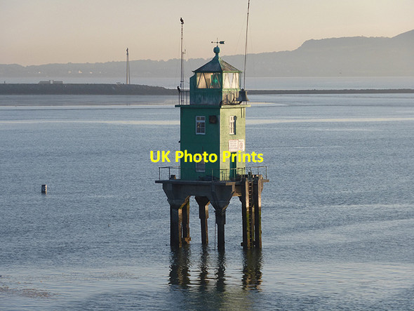 Photo 6"x4" North Bank Lighthouse Dollymount c2014