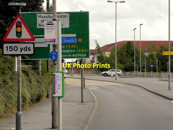 Photo 6"x4" Chesterfield Road North, Pleasley Hill Mansfield\/SK5361 c2014